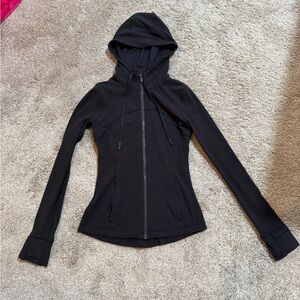 lululemon athletica Black Hooded Jacket